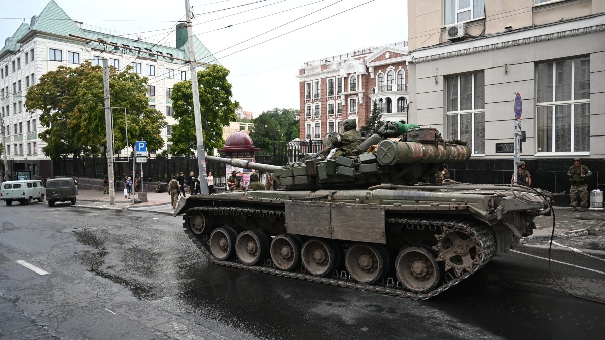 После мятежа ЧВК «Вагнер» в Ростове-на-Дону изъяли оружие и военную технику