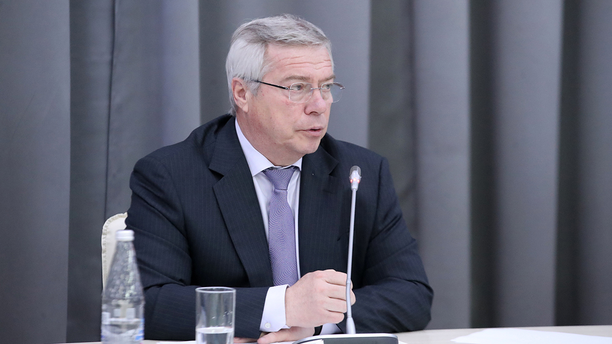 Голубев сообщил, что в Ростове-на-Дону силы ПВО сбили беспилотник