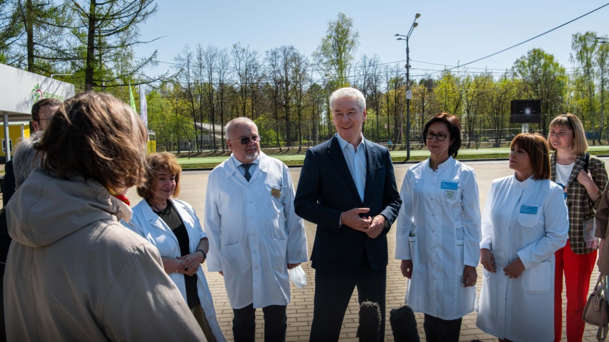 Собянин: Алгоритмы ЕМИАС проанализировали более 750 тысяч анкет посетителей павильонов «Здоровая Москва»