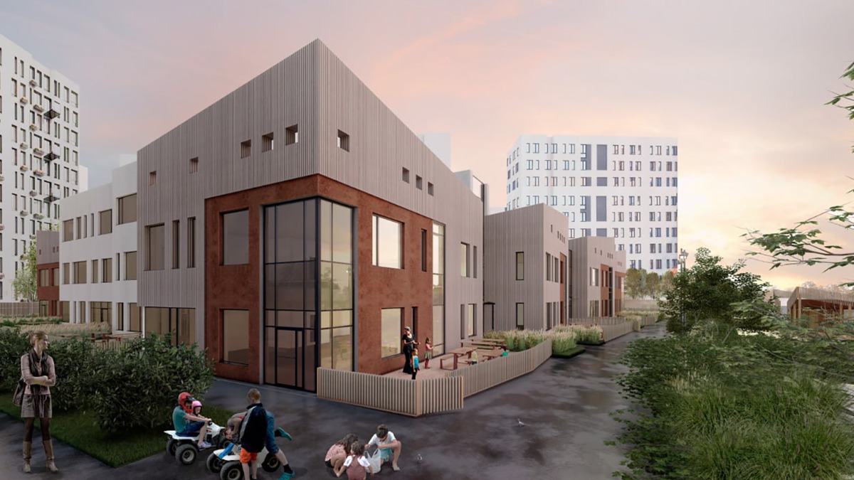 Детский сад на 350 мест построят до конца года в Новых Ватутниках