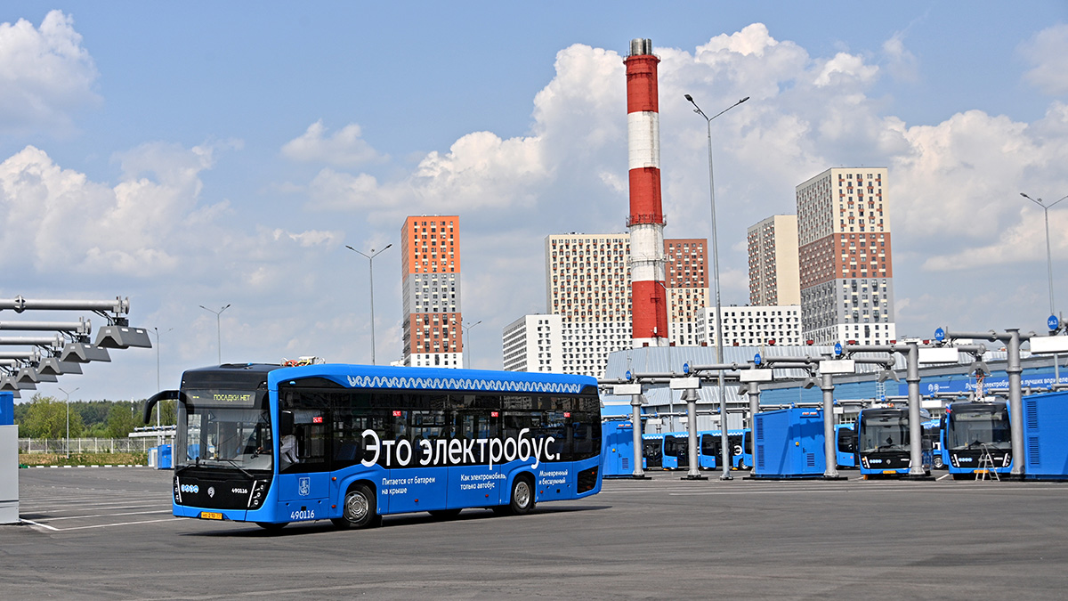 Третий электробусный парк откроется в столице осенью 2023 года