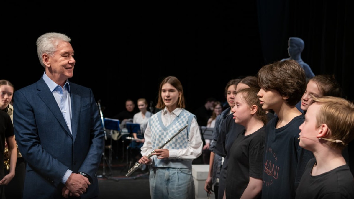 Собянин поздравил столичных школьников с победой на общероссийском конкурсе «Молодые дарования России»