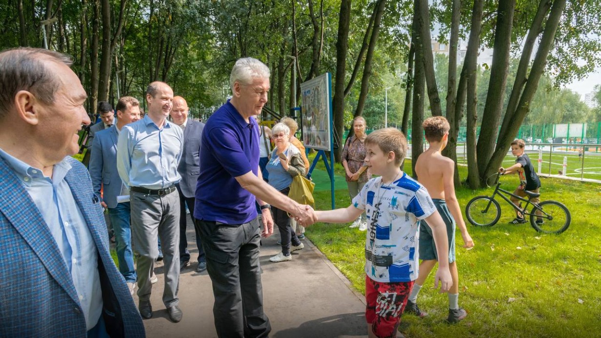 Собянин: В Москве выполнили почти 40 процентов работ по благоустройству дворов