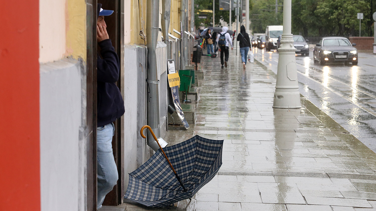 Четверть месячной нормы осадков выпала в Москве 13 июля