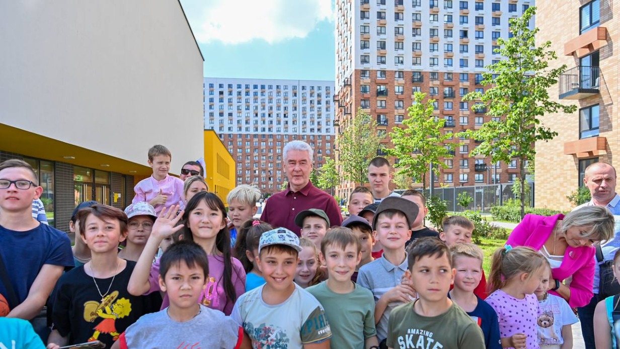 Собянин: Новая школа в Орехово-Борисове Южном откроется к началу учебного года 