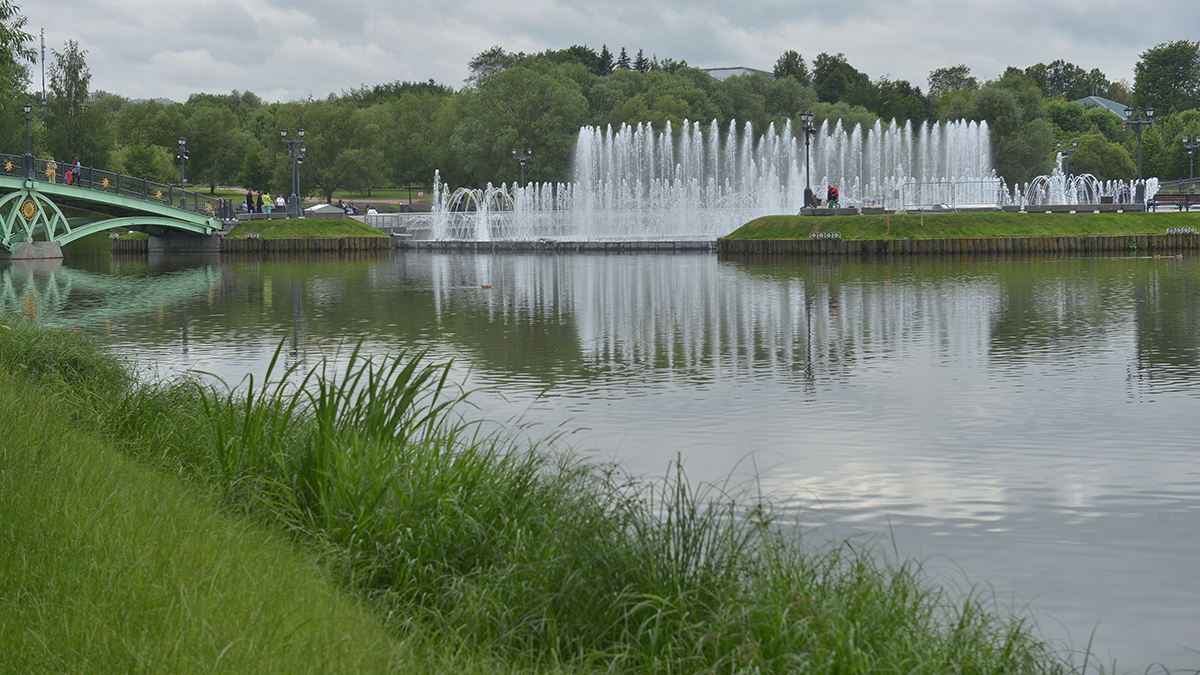Началась подготовка фонтана в музее-заповеднике «Царицыно» к новому сезону
