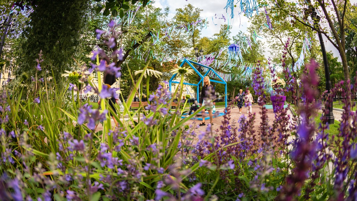 Сергунина: В столице начался ландшафтный фестиваль «Цветочный джем»