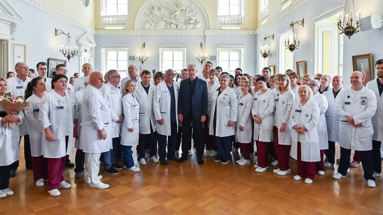 Собянин объявил о планах строительства нового корпуса НИИ скорой помощи им. Склифосовского 