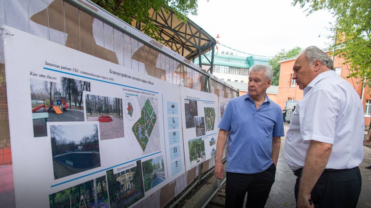 Сергей Собянин: В детском парке «Фили» откроется оранжерея и веревочный парк