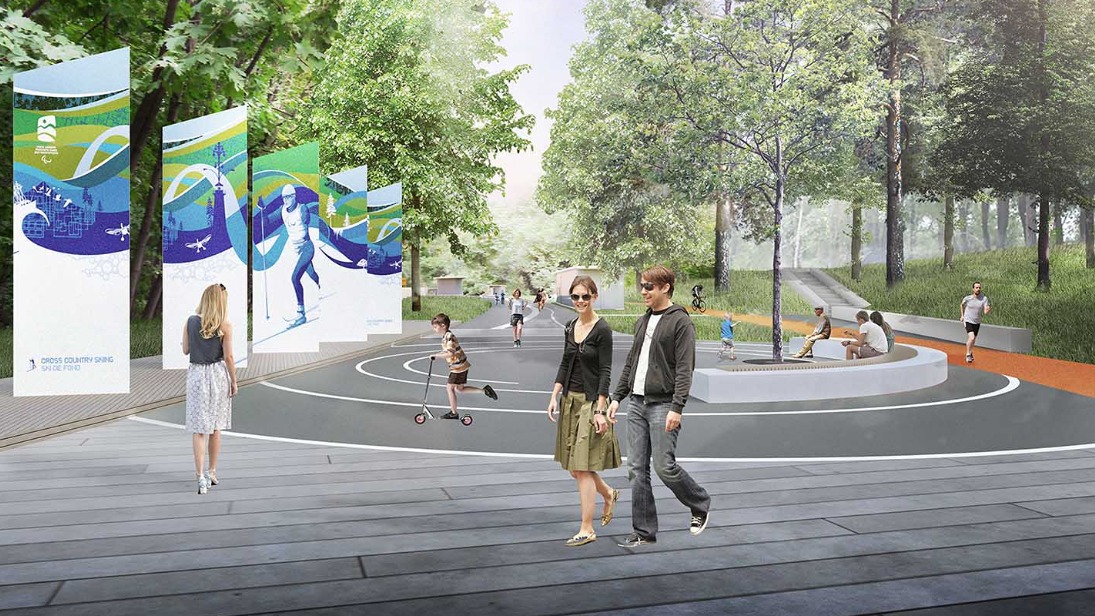 Площадка для керлинга на Аллее Спортивной Славы появится в этом году