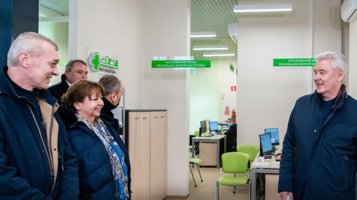 Собянин: На юге и юго-востоке Москвы по программе реновации передали под заселение 57 домов