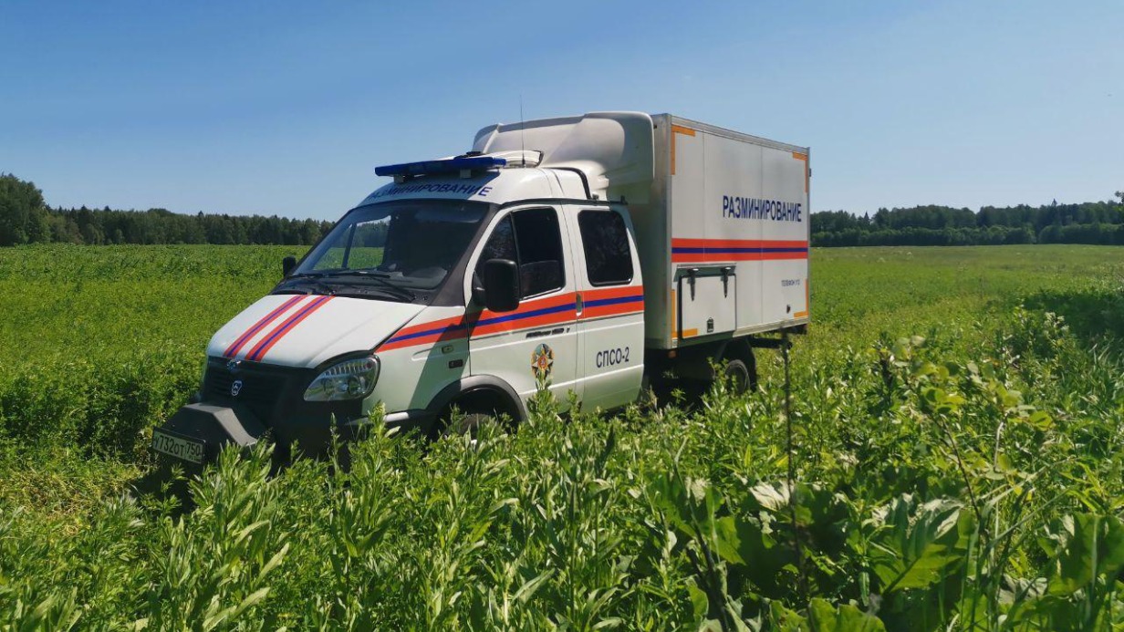 Грибник нашел снаряд времен Великой Отечественной войны в Подмосковье