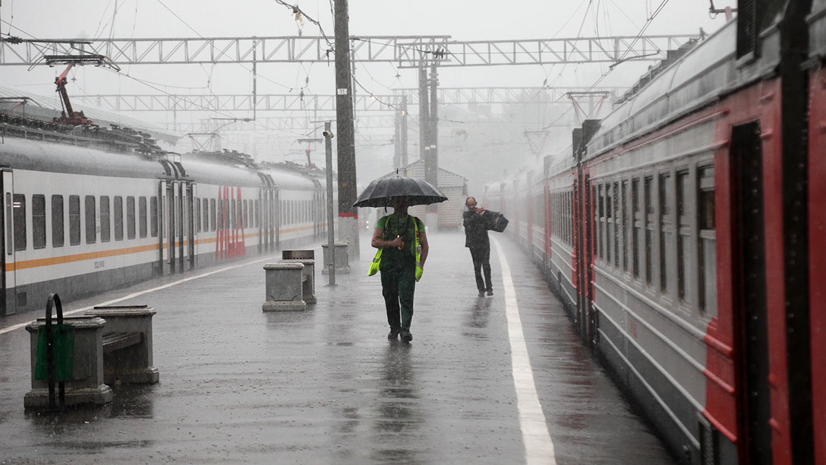 Желтый» уровень опасности объявили в Москве из-за усиления ветра и дождя