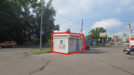 Незаконные объекты демонтировали рядом с АЗС в Крюкове 