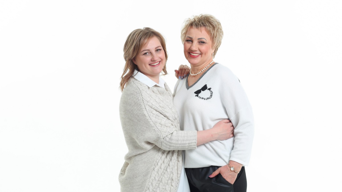 Ольга Николаевна Мишакова (справа) и ее дочь Наталья Денисова