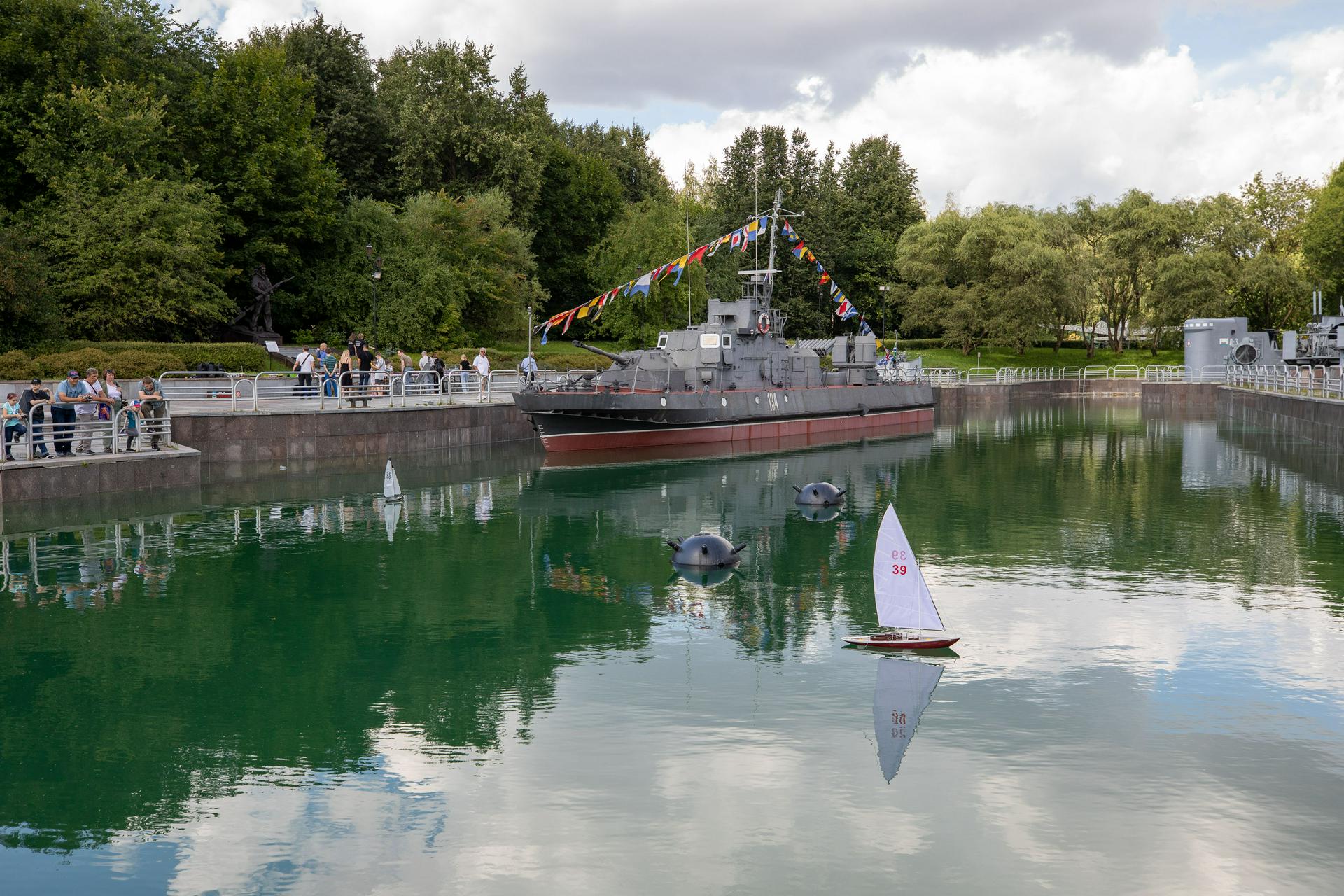 В День ВМФ Музей Победы посетили более шести тысяч человек