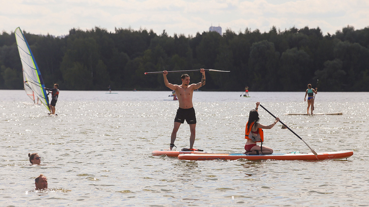 Синоптик Вильфанд: Вода в московских водоемах комфортна для купания
