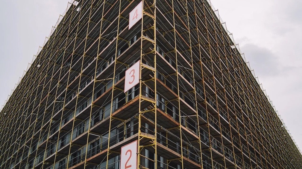 Готов каркас здания нового корпуса детской больницы святого Владимира 