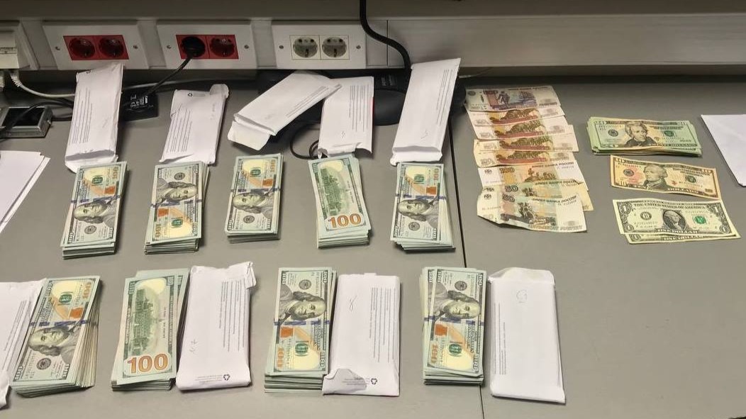 Пенсионер попытался провезти более 100 тысяч долларов через таможню во Внукове