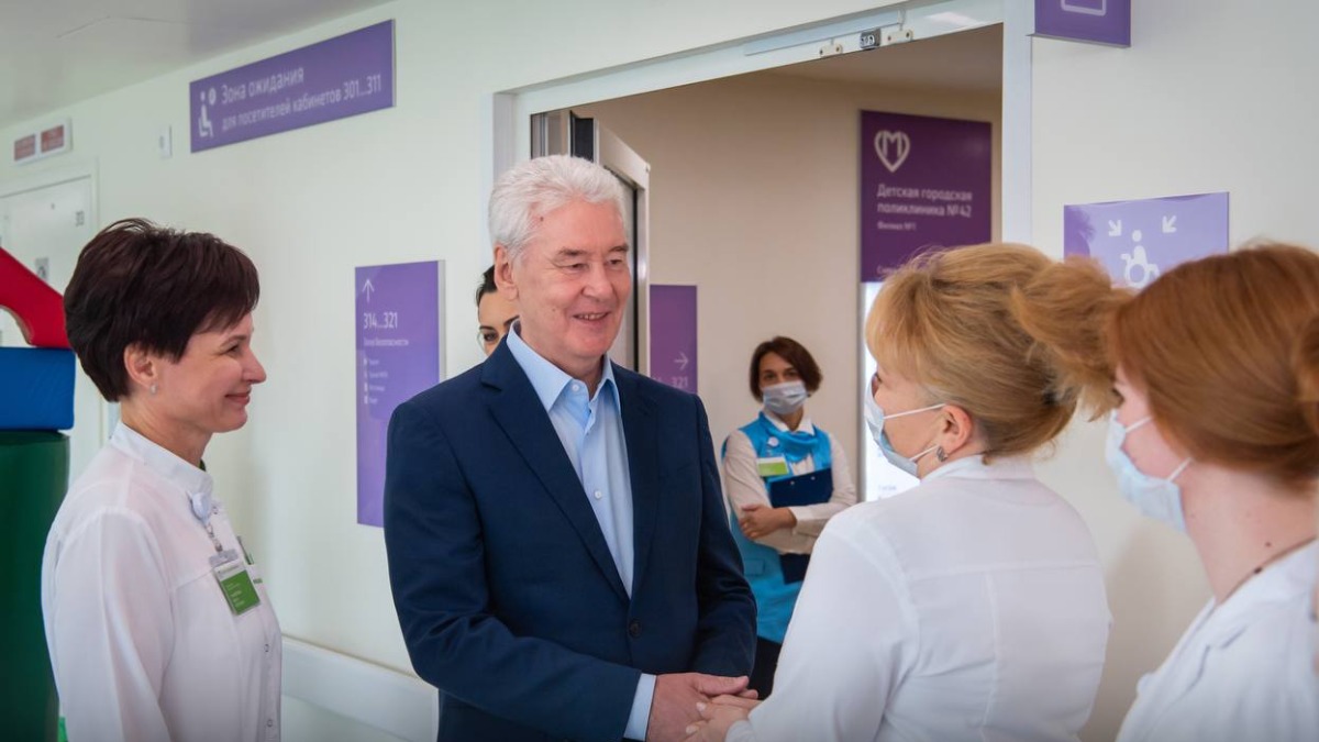Собянин сообщил об открытии еще трех поликлиник после капремонта