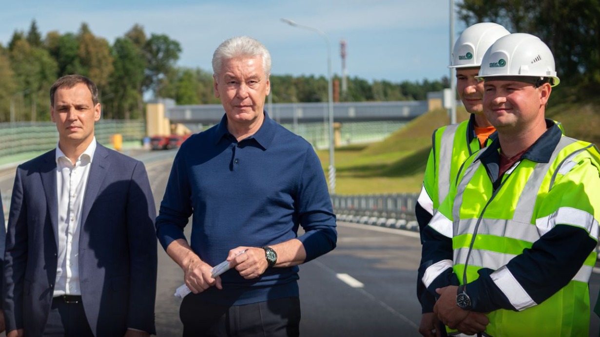 Собянин: Улично-дорожная сеть в ТиНАО увеличилась почти на 50 процентов