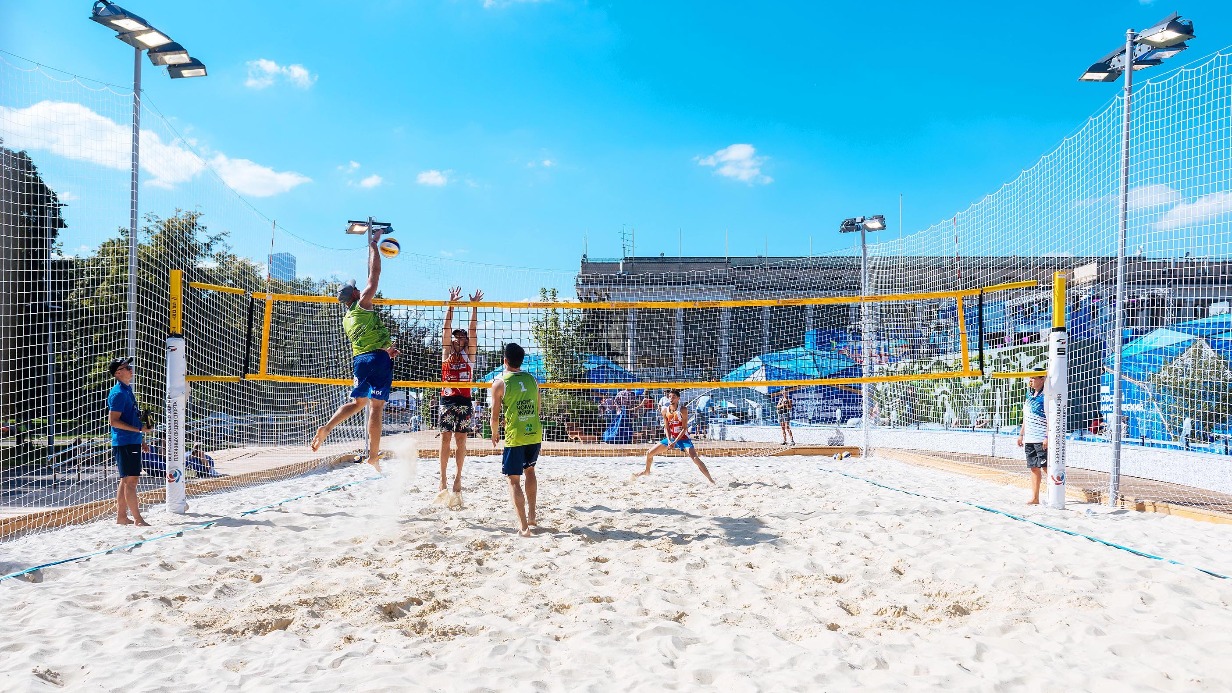 Матчи по пляжному волейболу пройдут на площадке «Моего района» в «Лужниках»