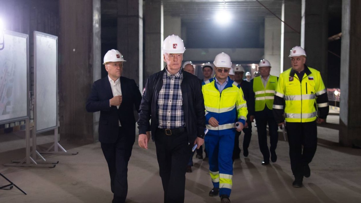 Собянин сообщил о начале благоустройства территорий у строящихся станций метро