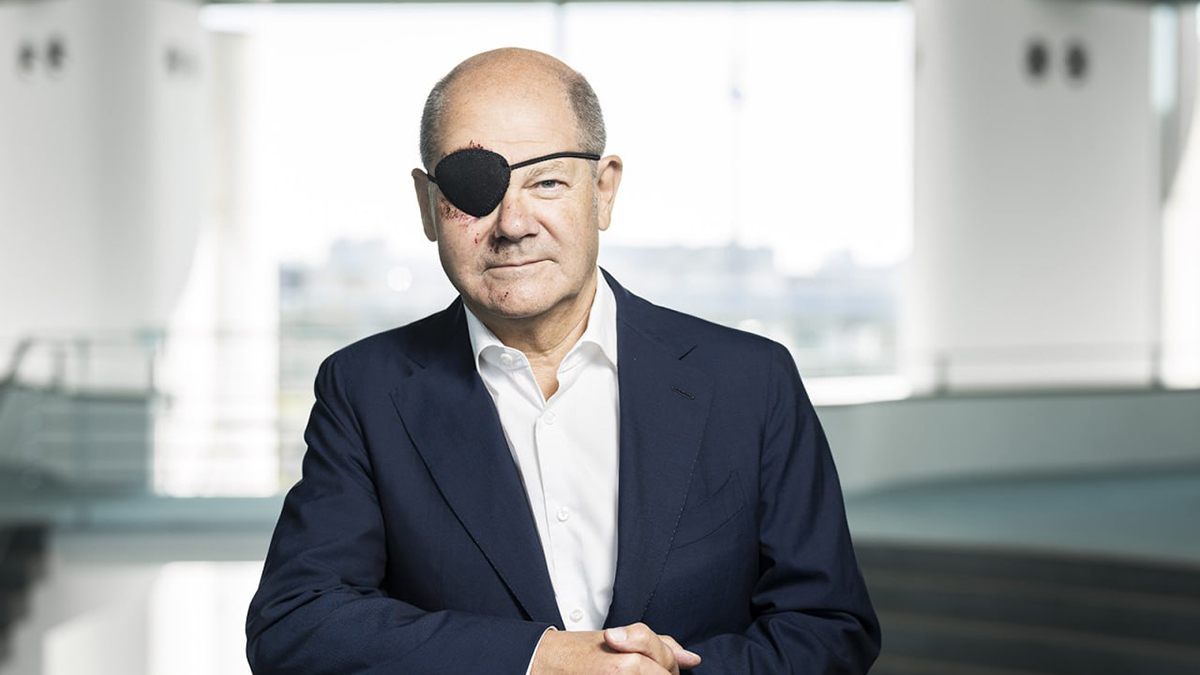 «Жду мемов»: Шольц опубликовал первое фото после падения на пробежке