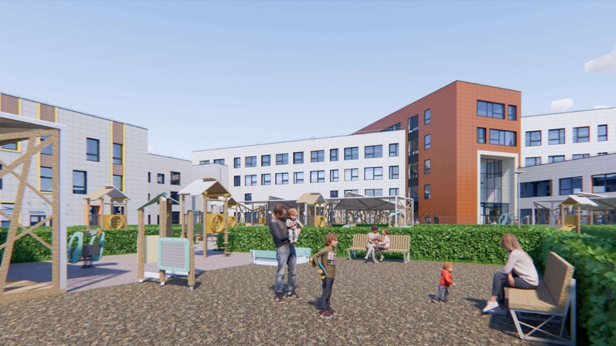 Готов монолит здания нового учебного корпуса на Салтыковской улице