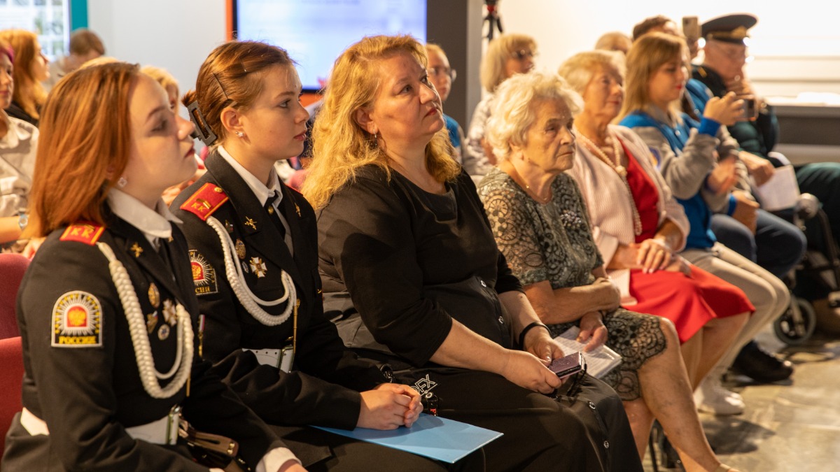 В Музее Победы состоялась встреча поколений