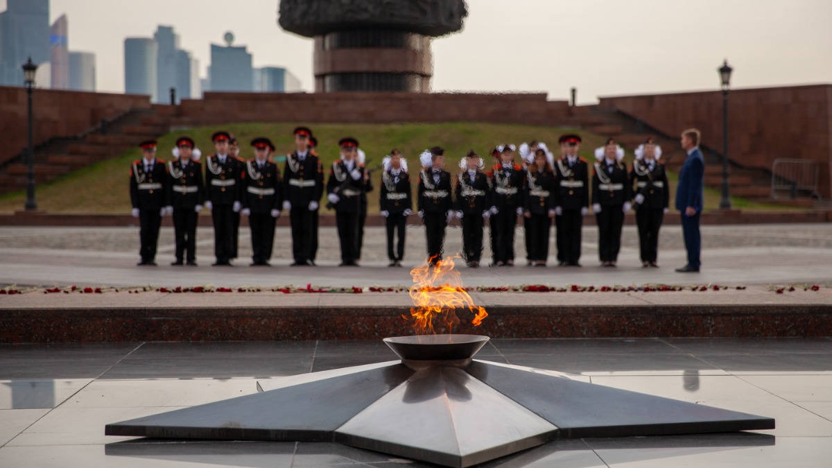 Кадеты заступят на вахту у стен Музея Победы в День города