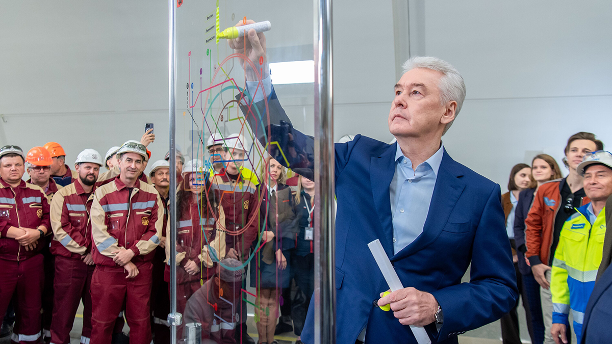 Сергей Собянин рассказал о строительстве Рублево-Архангельской линии метро   