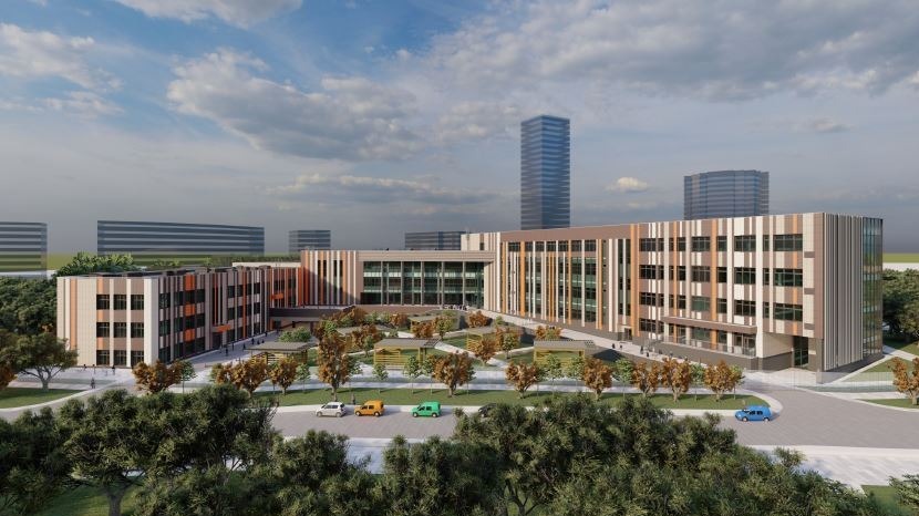 Началась отделка учебного корпуса на 550 мест в районе Куркино