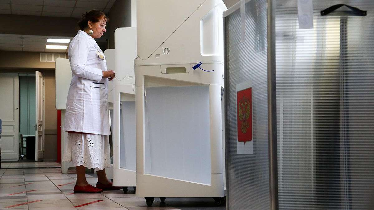 На выборах мэра Моск­вы уже проголосовали около 2,3 млн горо­жан