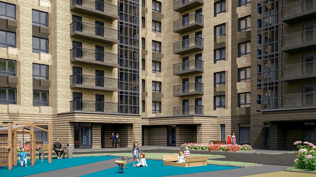 В Люблино начали строить дом по программе реновации