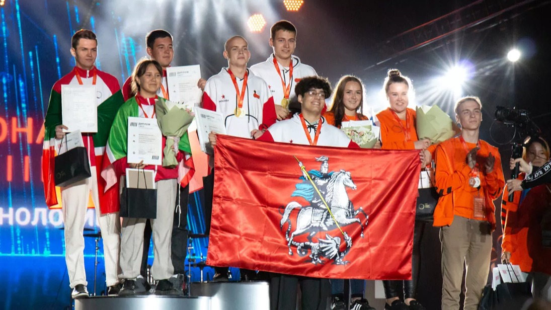 Сборная Москвы завоевала девять медалей на чемпионате высоких технологий