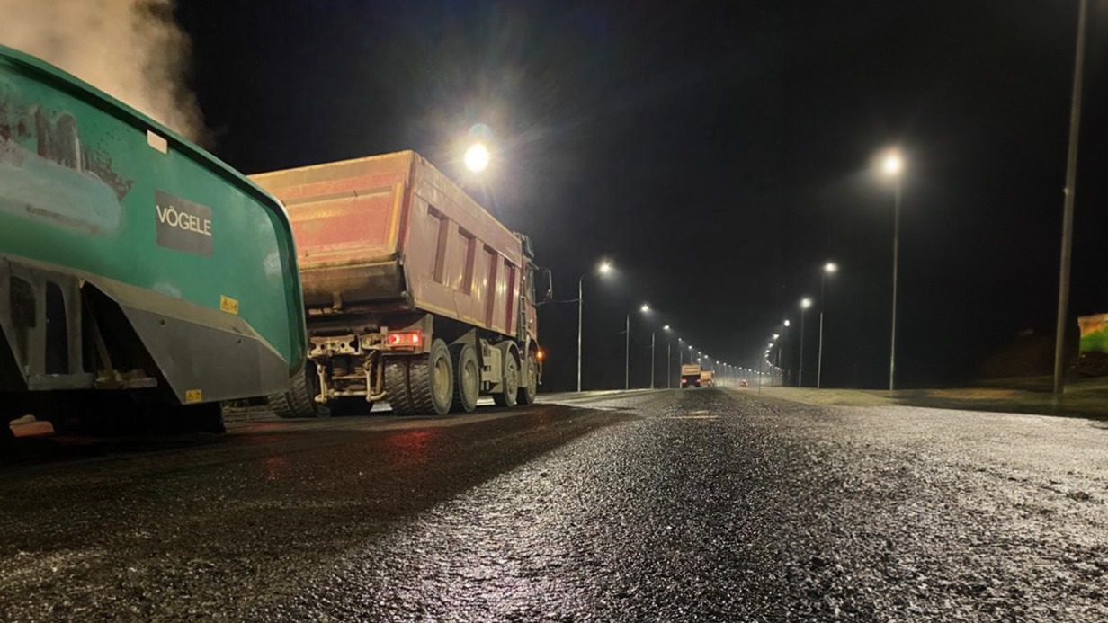 Федеральную трассу М-12 оборудовали светильниками столичного производства