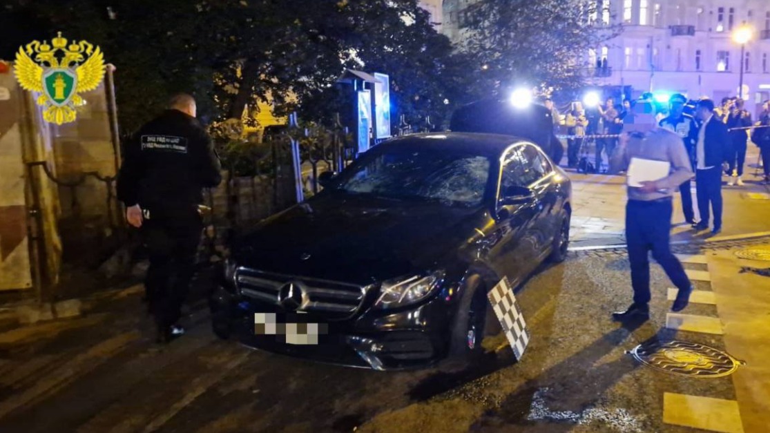 Двое маленьких детей пострадали в ДТП у здания ТАСС на Большой Никитской улице