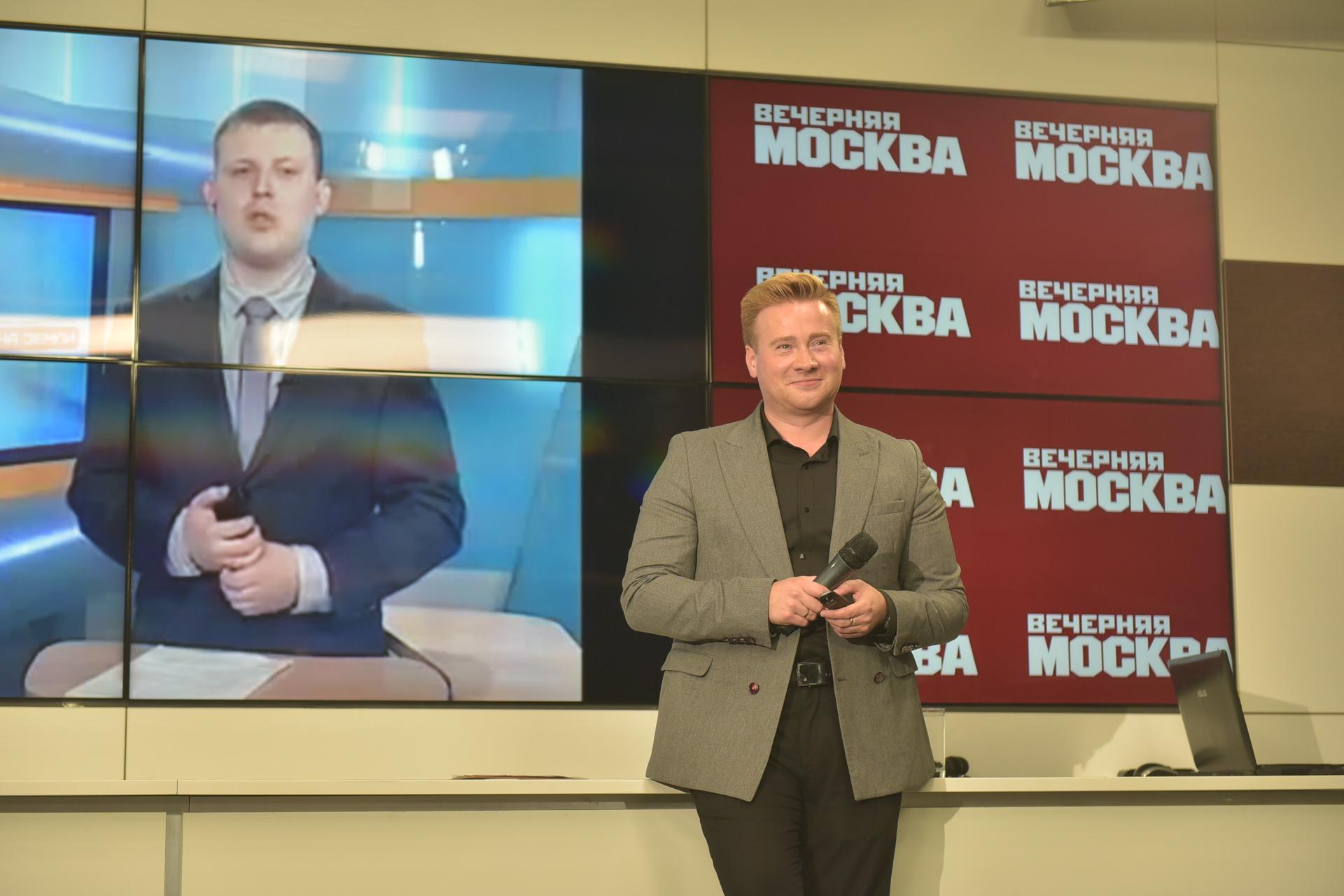 Телеведущий рассказал школьникам, как подготовиться к работе в кадре 