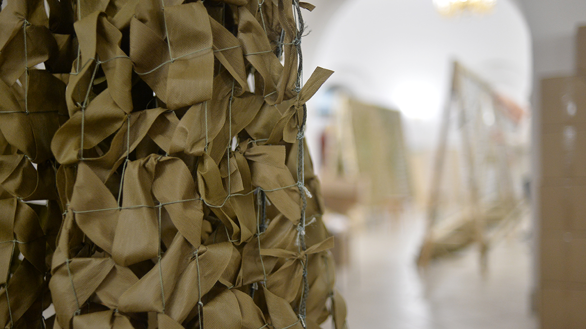 Жители округа помогли купить основы для сетей