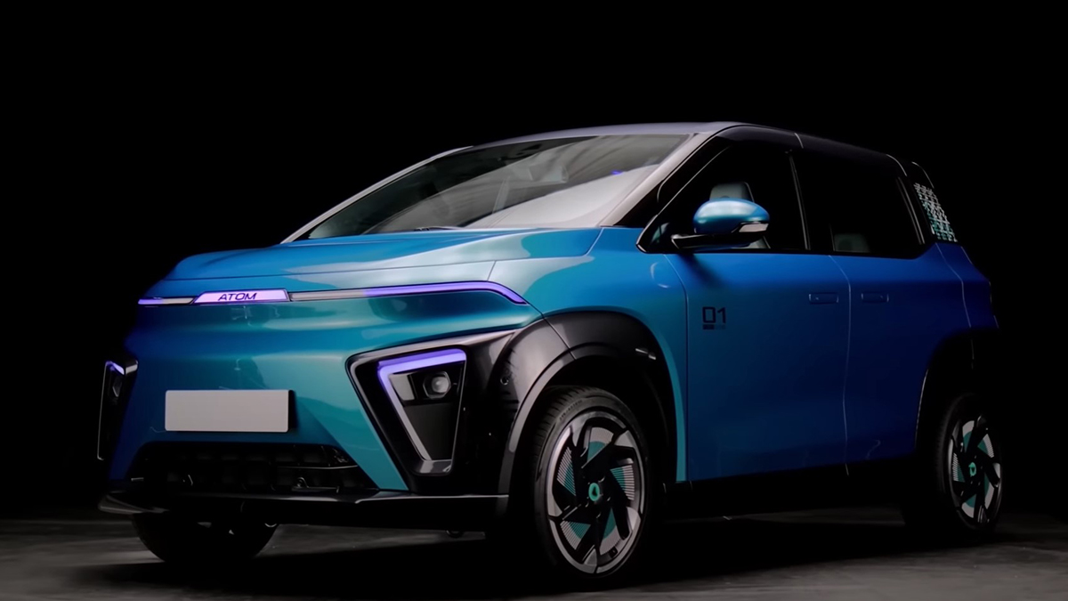 Названы плюсы и минусы нового российского электромобиля «Атом»