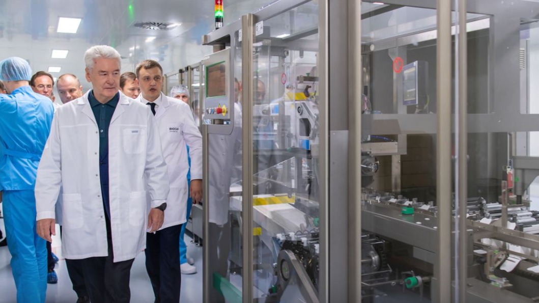 Собянин сообщил о росте производства лекарств в Москве почти на 50 процентов