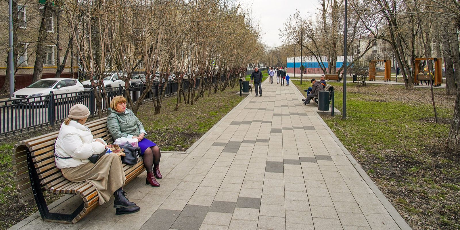 Завершилось благоустройство территории у станции БКЛ метро «Текстильщики»