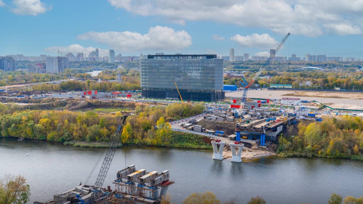 Собянин рассказал об устройстве улично-дорожной сети в Мневниковской пойме