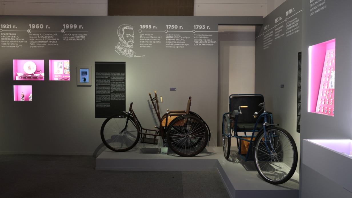 В Москве начала работу выставка «Витрина истории инклюзии»