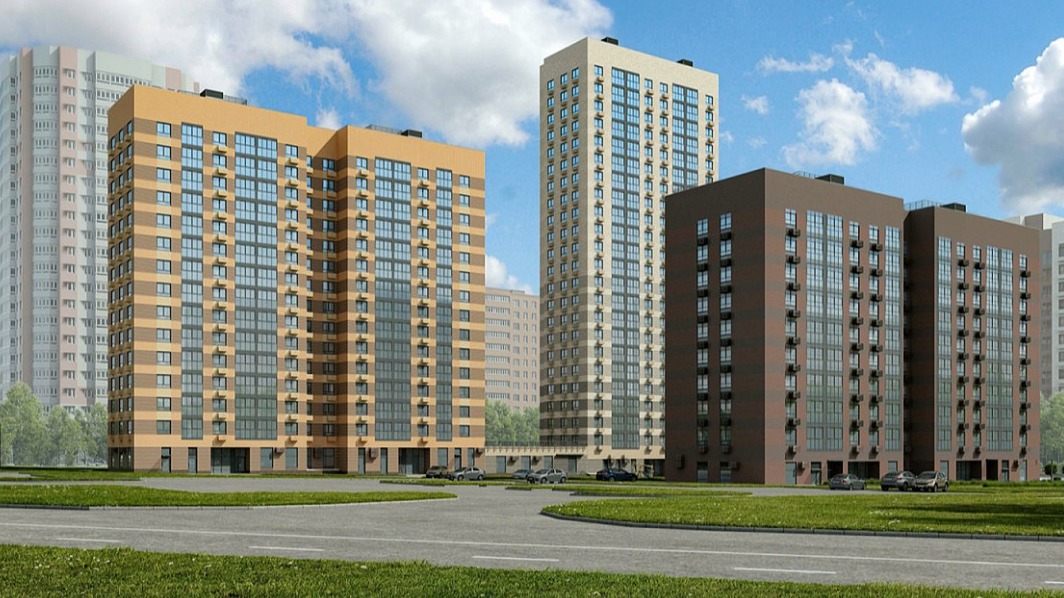 В Царицыне на улице Кантемировской по реновации начали строить два корпуса 