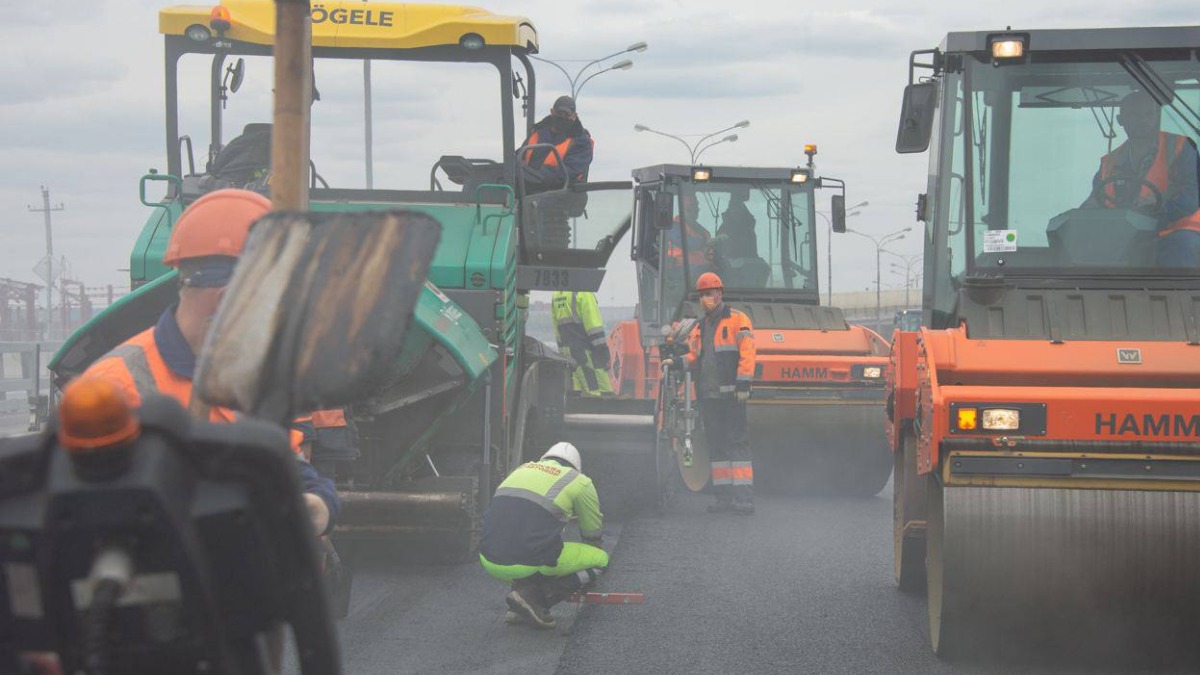 Начался капитальный ремонт эстакады на Варшавском шоссе 