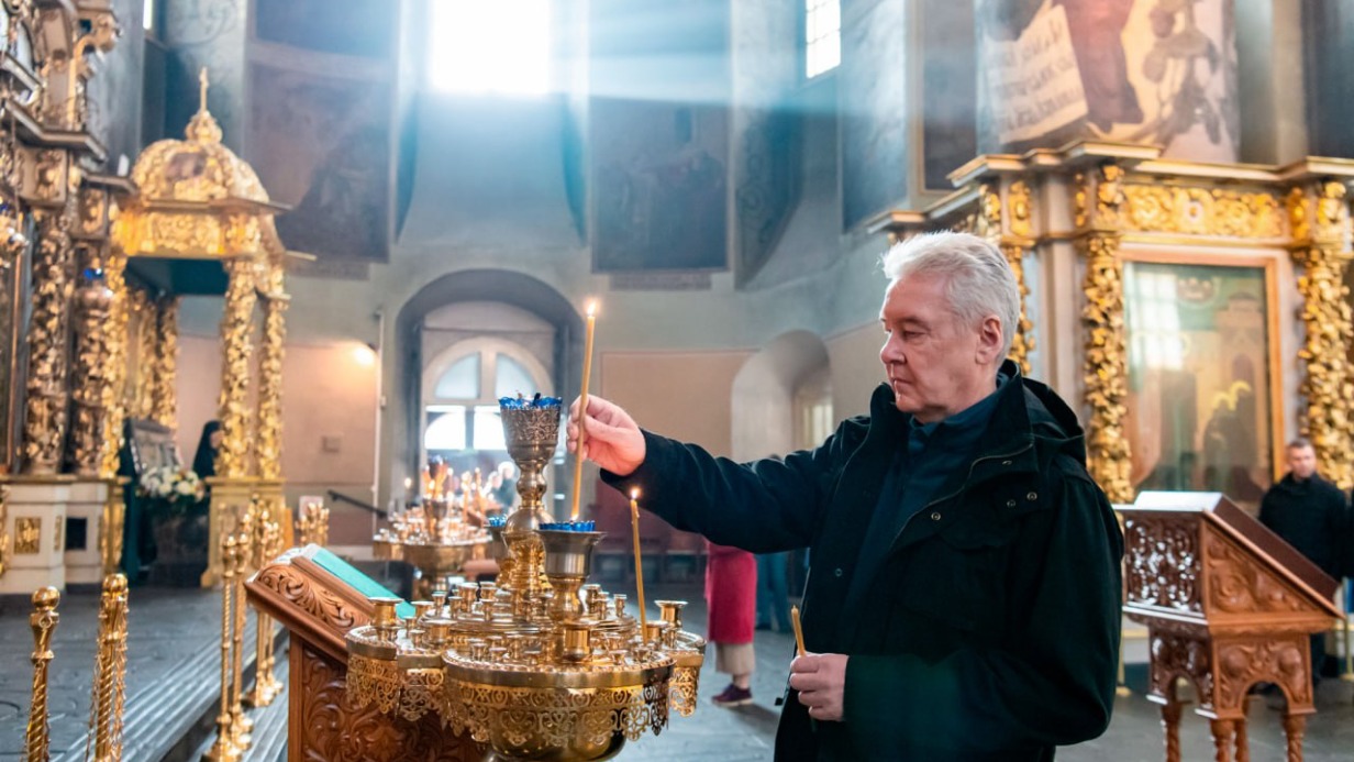 Собянин: Донской монастырь через несколько лет будет полностью отреставрирован