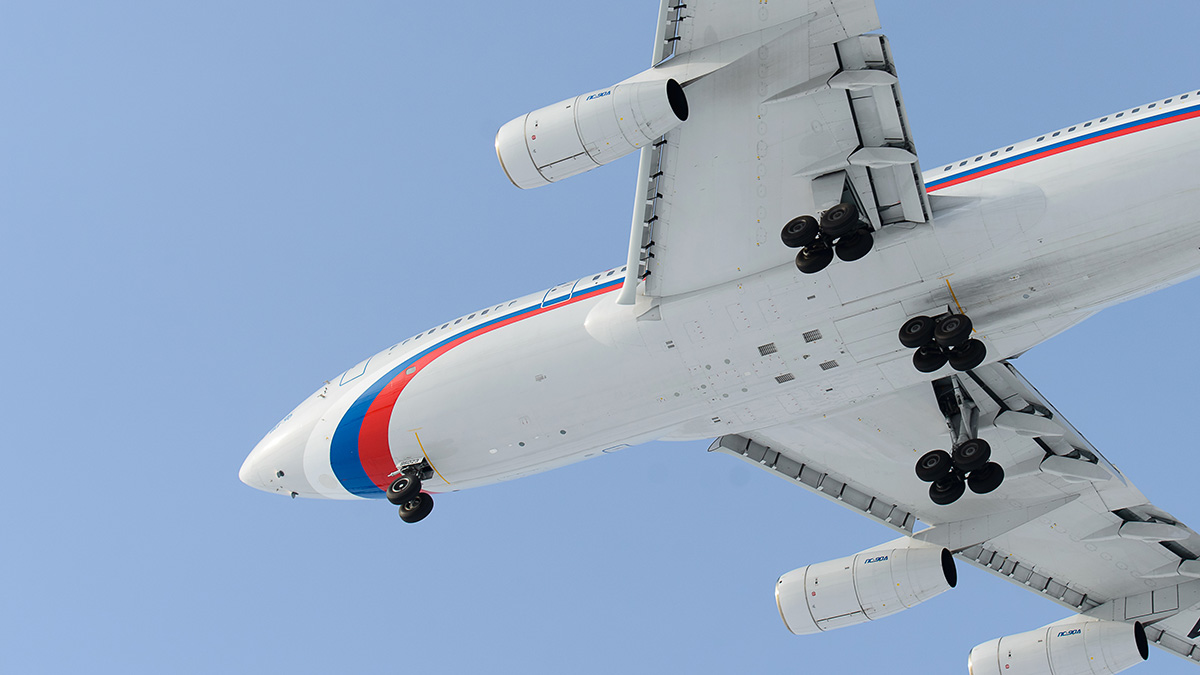 Еще один спецборт Ил-96 вылетел из Москвы на Аляску