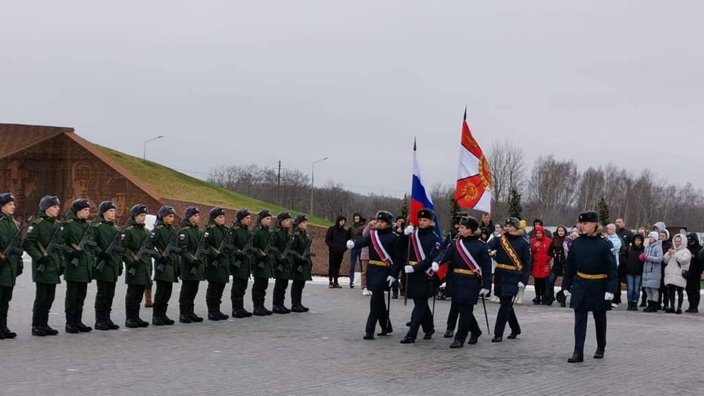 Присяга новобранцев прошла у филиала Музея Победы в Тверской области